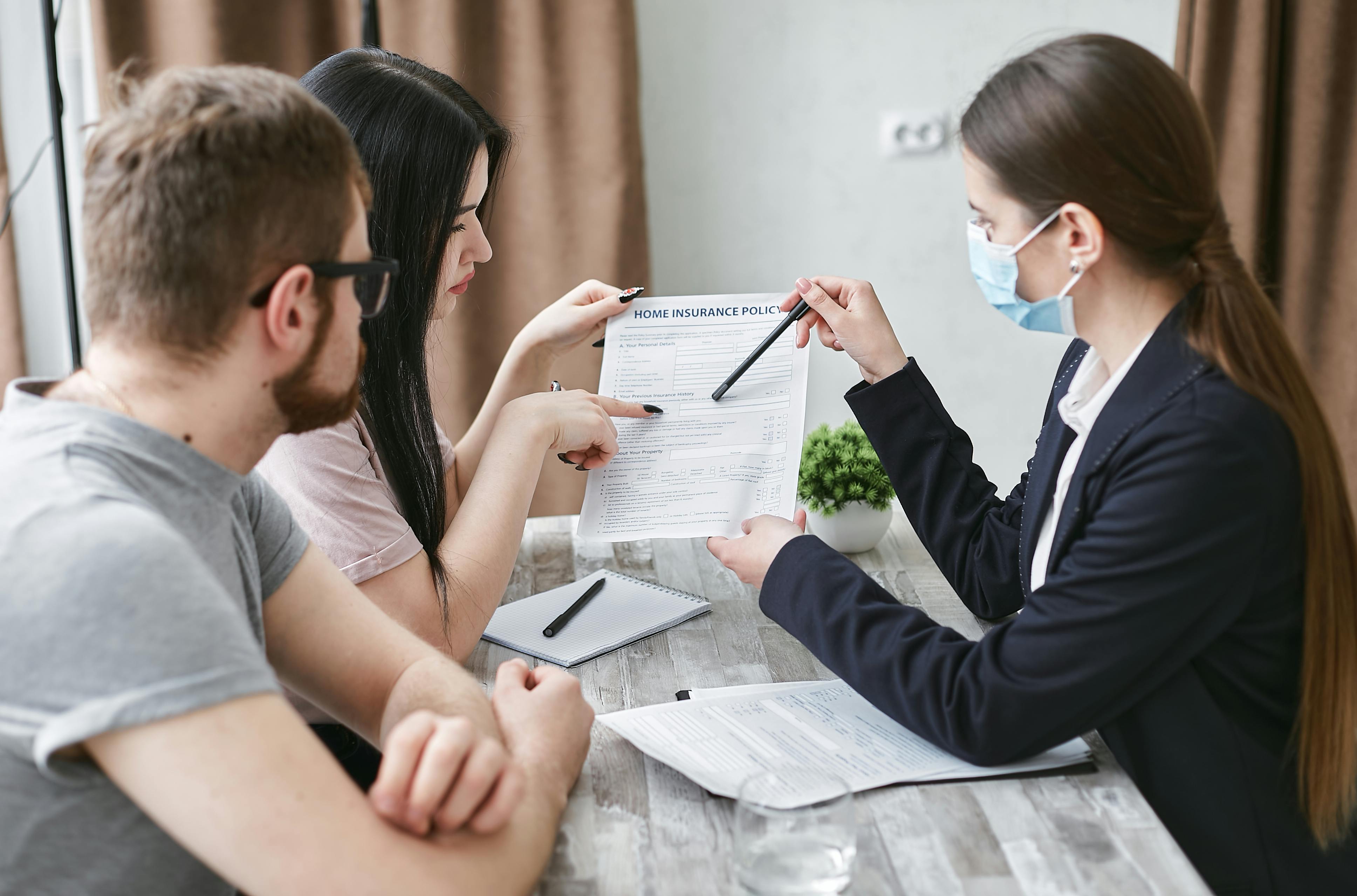 Consulting team reviewing a strategic business plan